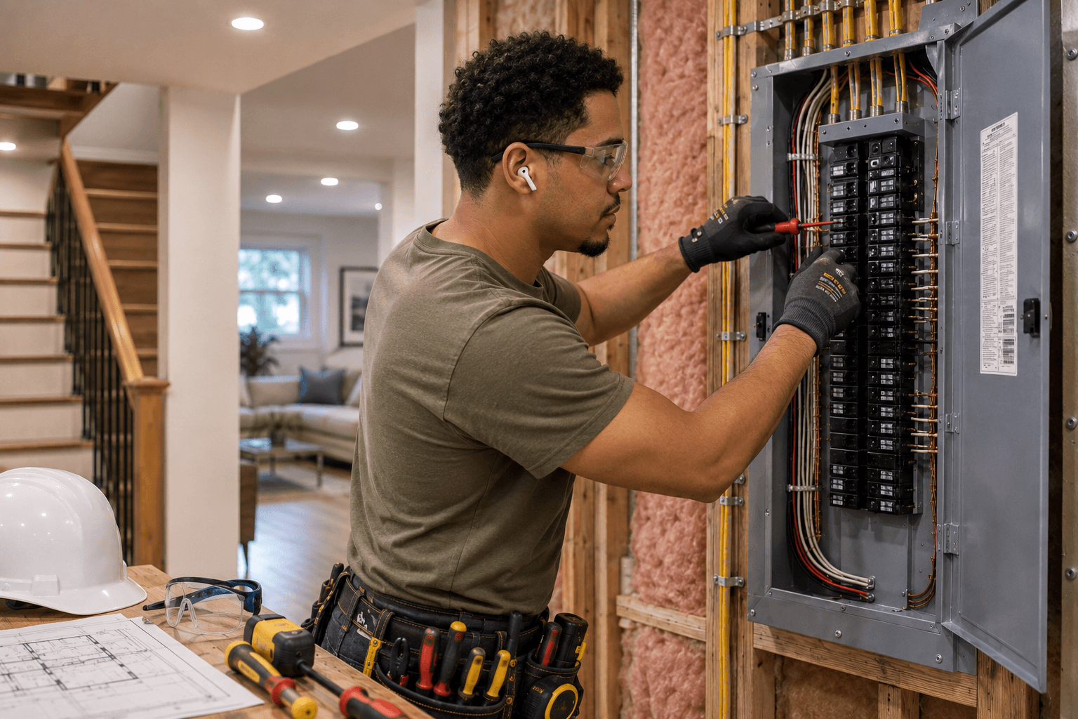 Residential electrical work